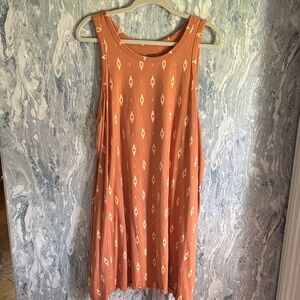 Sonoma Terracotta Sleeveless Dress